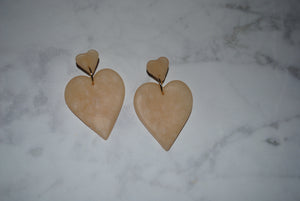 The Kissimmee Double Hearts in Nude Marble