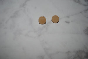 The Jupiter Studs in Nude Circles